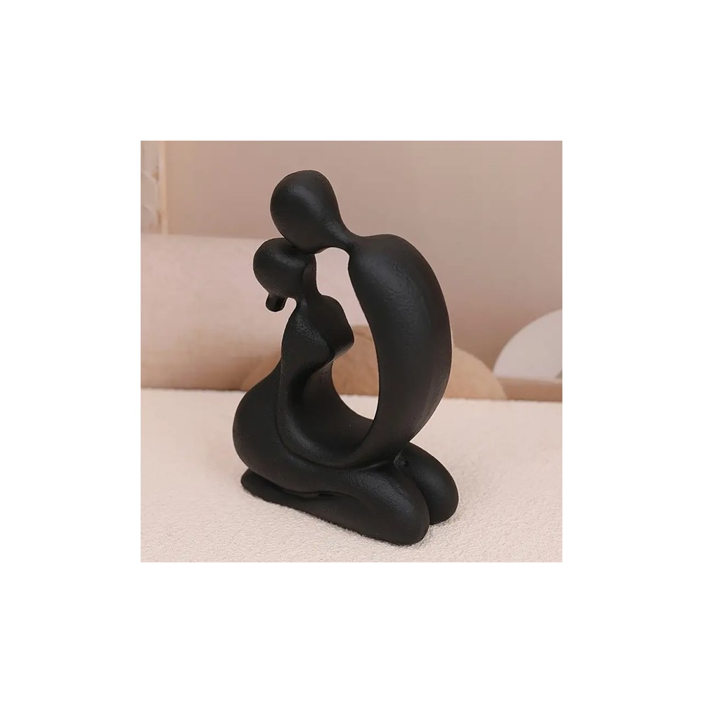 Sculpture moderne abstraite de couple