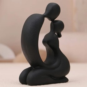 Sculpture moderne abstraite de couple