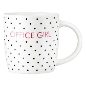 Mug en porcelaine office girl