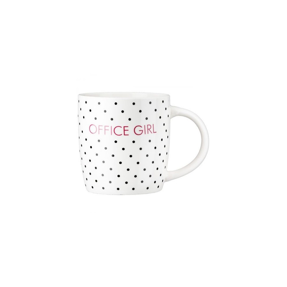 Mug en porcelaine office girl
