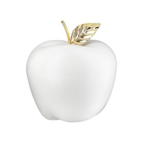 Pomme blanc et doré pour votre décoration