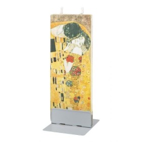 Bougie cire plate rectangulaire Le Baiser Van Gogh