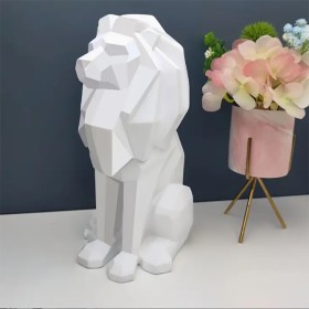 Lion abstrait