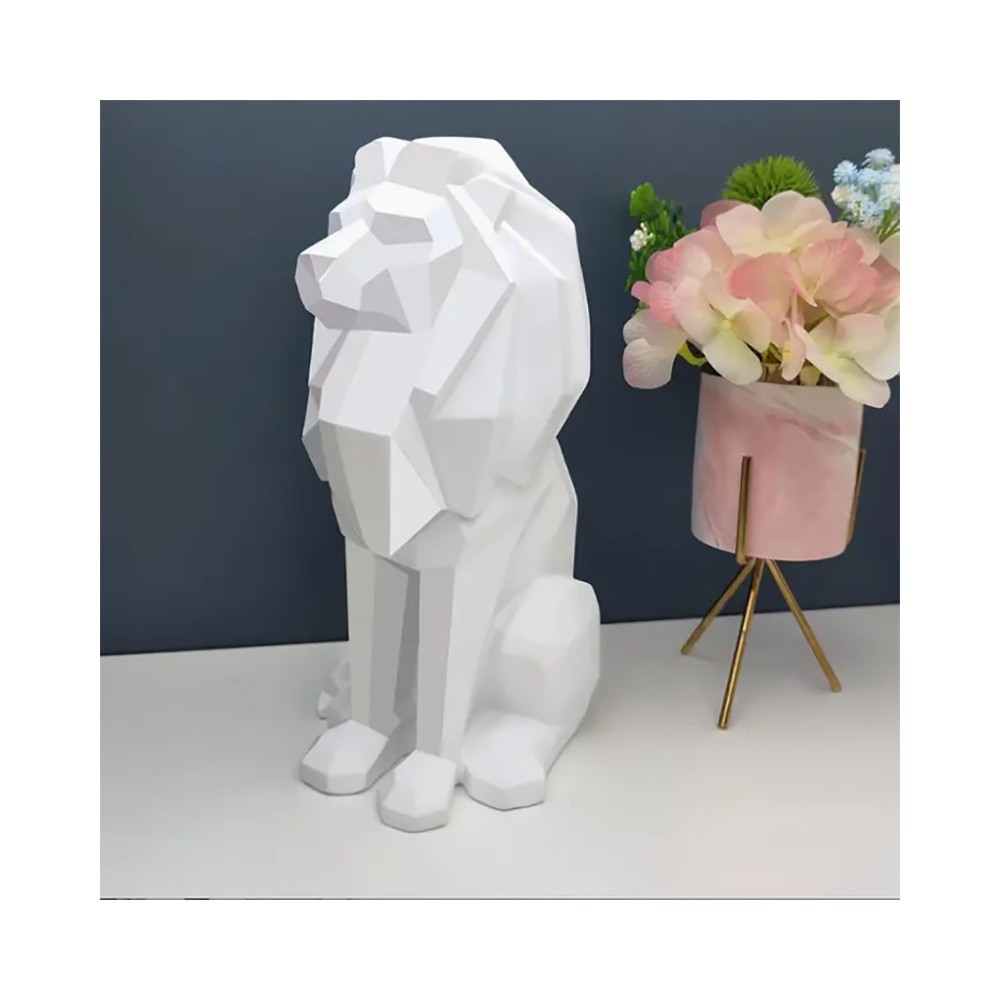 Lion abstrait