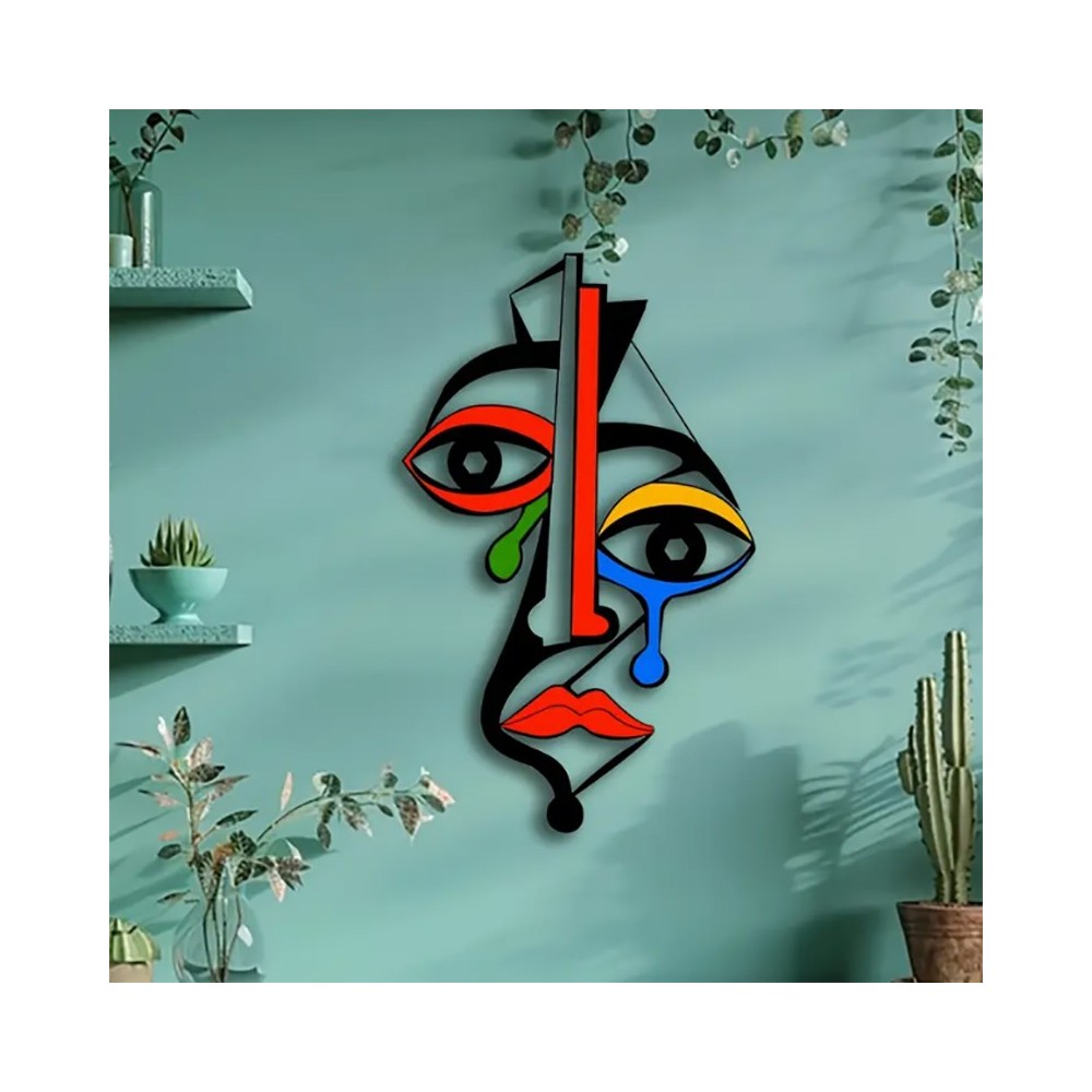 Sculpture Murale Acrylique Inspirée de Picasso - Accueil