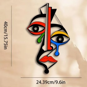 Sculpture Murale Acrylique Inspirée de Picasso - Accueil