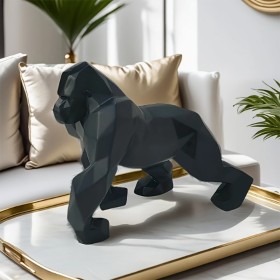 Statue de Gorille noir