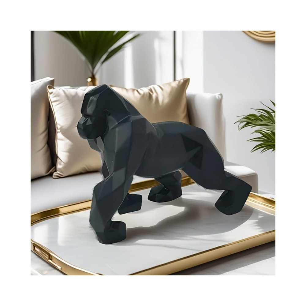Statue de Gorille noir