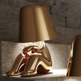 Lampe de Nuit Dorée