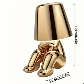 Lampe de Nuit Dorée