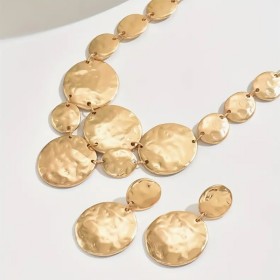 3 pièces Collier Décontracté à la Mode Géométrique
