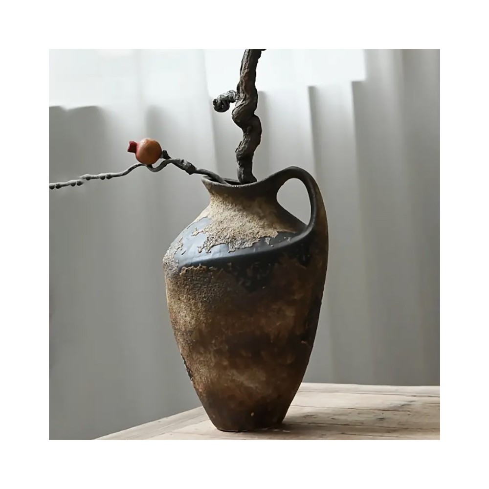 Vase rustique charmant - Vase « Charme Campagnard » pour la décoration intérieure