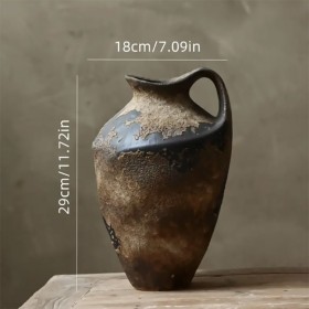 Vase rustique charmant - Vase « Charme Campagnard » pour la décoration intérieure