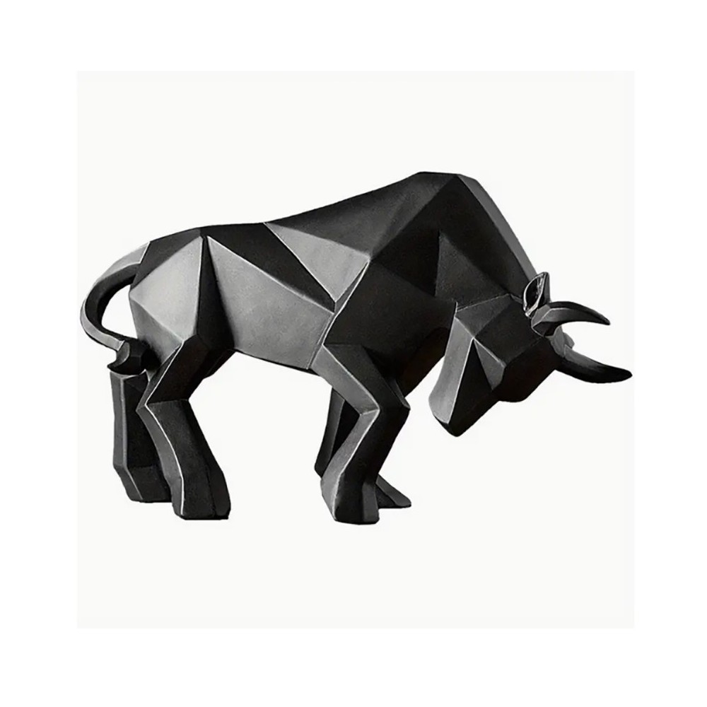 Statue de Taureau en Résine - Élégance pour Votre Accueil